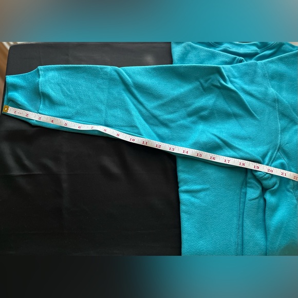 Champion Reverse Weave Fleece Turquoise Sweatershirt - Picture 8 of 12